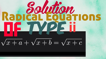 10th Class Maths,Ch#1,Ex1.4 -Question No5-8,  Solution of Radical Equation of Type II |Urdu/ Hindi|