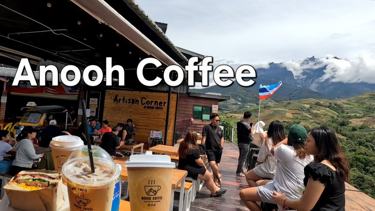 SABAH KUNDASANG ❤️ from mount Kinabalu🛑Ngopi with fantastic view‼️Must visit
