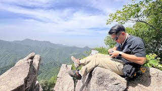 After Heavy Rain the Day Before,  So Beautiful Day to Hike on Baolongyu, Qinling Mountain