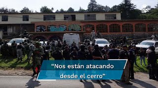 Revelan audios de policías durante balacera en Topilejo