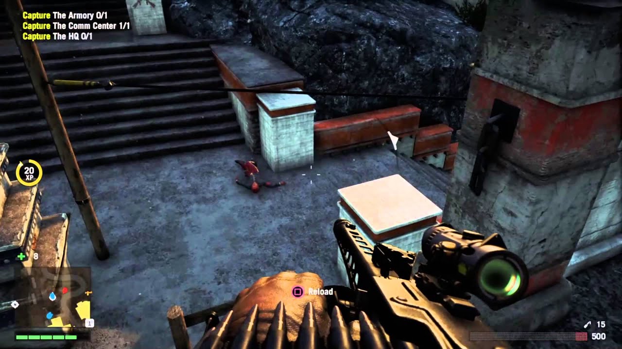 Far Cry 4 - Best Weapon Buzzsaw Gameplay