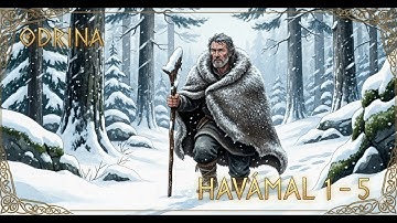 Odrina sings stanzas 1 to 5 from the Havamal [Nordic neofolk]