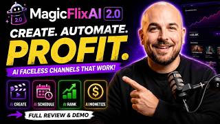 MagicFlix AI 2.0 Review: Build & Monetize AI Channels! 🔴 Magic Flix AI 2.0 Review + DEMO + BONUS