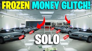 *SOLO!* FROZEN MONEY GLITCH IN GTA 5 ONLINE! AFTER PATCH!