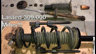 How to Replace/Rebuild Struts/Dampers/Shock Absorbers - 2002 Acura TL-S/Honda Accord