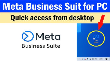 Meta Business Suit for Windows PC | How to create shortcut on desktop | Meta Business Suite web app