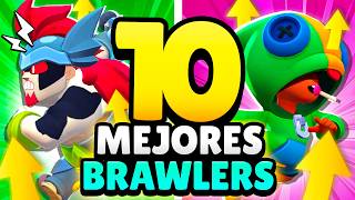 ¿DAMIAN se QUEDÓ ATRÁS? 😯 10 MEJORES BRAWLERS de BRAWL STARS