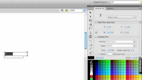 Creating a Simple Flash Website - Part One
