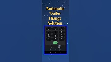 Google Phone dialer new update remove ! Phone dailer change ho gya h automatic #shorts