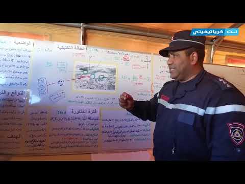 انقاذ الاشخاص الذين حاصرتهم المياه في عنابة من طرف الحماية المدنية