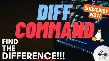 How to find the difference between two files  | diff command | Linux tutorial