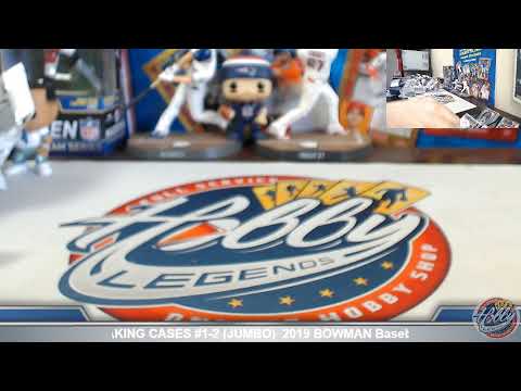 CASES #1-2 (JUMBO) 2019 BOWMAN Baseball 3 Case (2 JUMBO / 1 HOBBY) PLAYER Break EBay 4/18/19