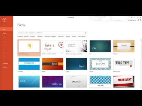 Microsoft PowerPoint 2013/2016 pt 1 (Create slides, add pictures, charts and more)