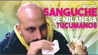 Comiendo SANGUCHES de MILANESA por Tucumán