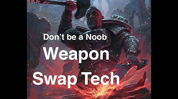 Path of Exile 2 Weapon Set Swap Tech - ALWAYS DO THIS whenever you can. Weapon set points explained