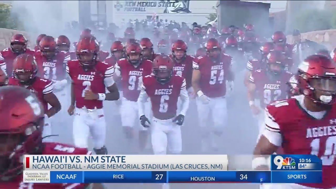 New Mexico State defeats Hawaii for first win of 2022 YouTube
