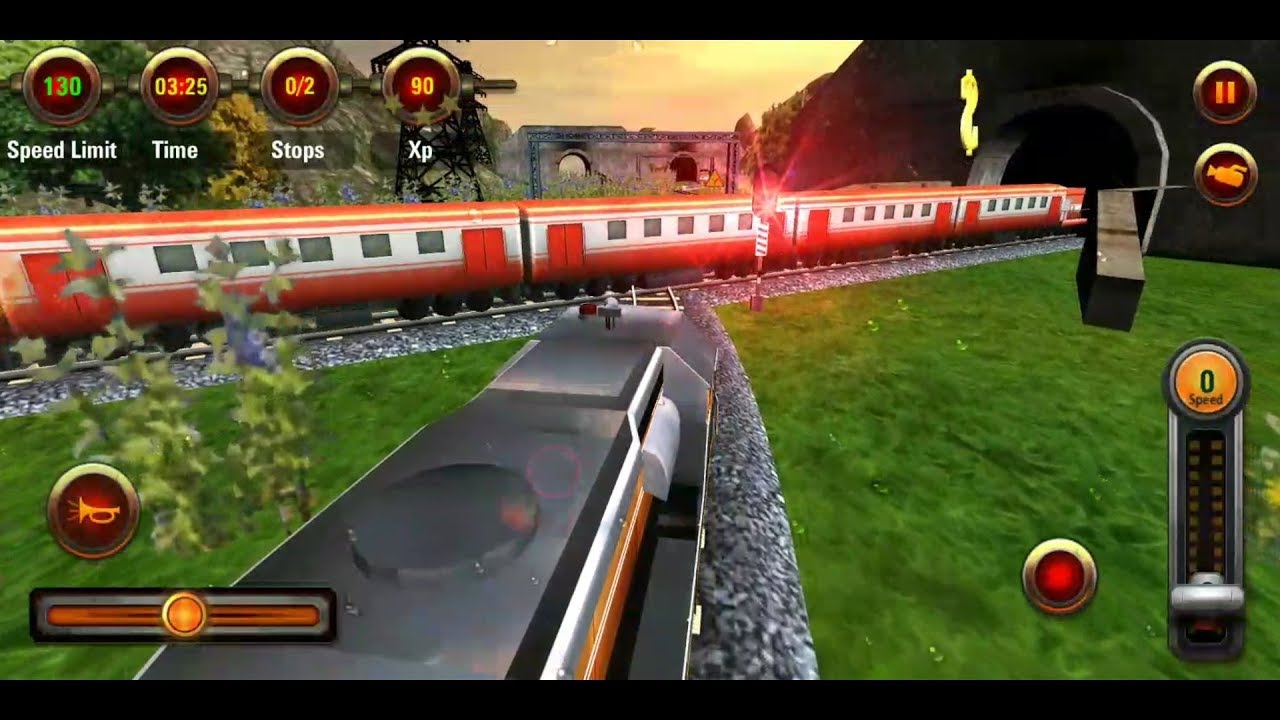 Euro Train Racing 3D || Train Racing Games 3D 2 Player