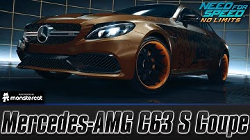 Need For Speed No Limits: Mercedes-AMG C63 S Coupe (MAXXED OUT + Tuning [All Black Edition Parts])