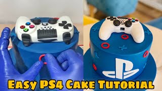 Quick & Easy PS4 Cake Tutorial for Everyone / PS4 Cake