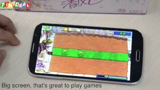 Timmy T1 - 6.44" Phablet First Look, quad-core 1.5GHz cpu! Tinydeal