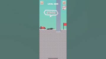 Draw bridge puzzle game level 2829 #drawing #game #Shorts