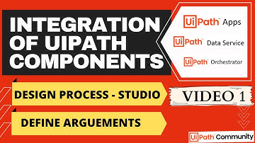 Integration Video 1 | Design Solution | UiPath Studio | Define Arguments | UiPath | Use Case | RPA
