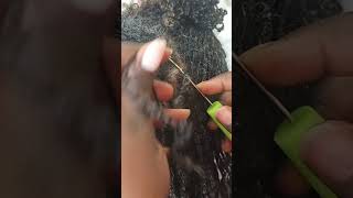3 Point Rotation Close-Up 🔍 | Clear Retie Tutorial for Microlocs & Sisterlocks #locs #haircare