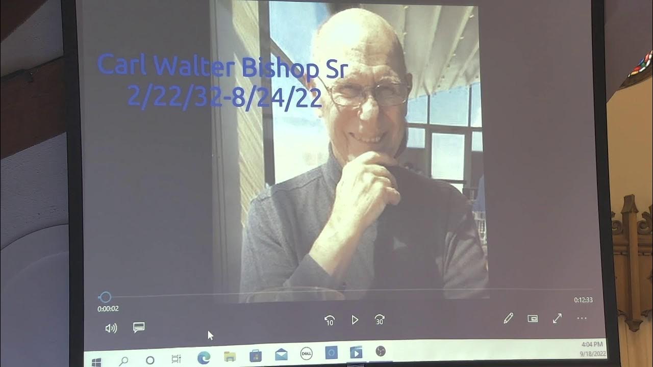 Carl Memorial Service YouTube