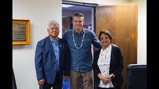 Secretary of Defense Peter Hegseth Makes Historic Visit to Guam