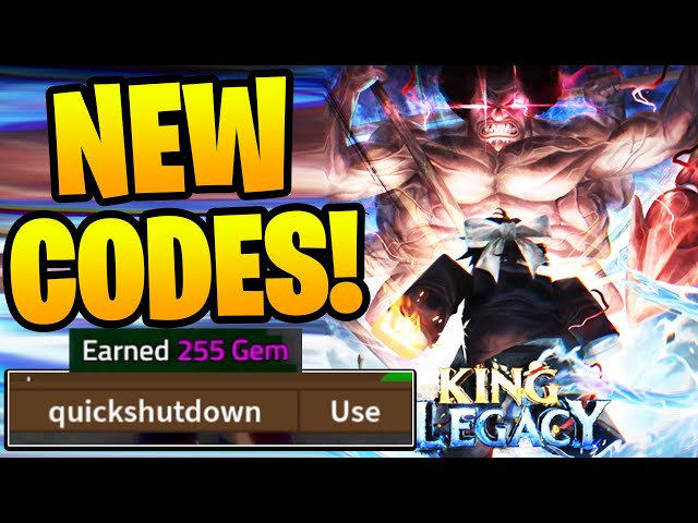 ALL NEW WORKING CODES FOR KING LEGACY IN 2022! ROBLOX KING LEGACY CODES -  BiliBili