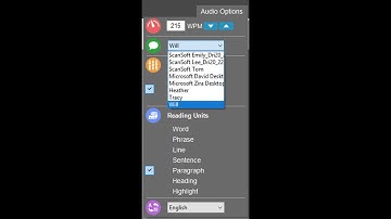 How to Change Reading Voices in Kurzweil 3000 for PC Users