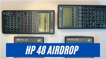 HP 48 Calculator Infrared IR Transfer To Another HP 48 Calculator