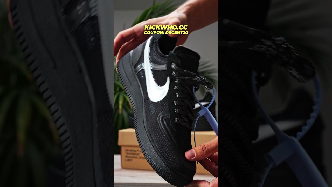 OFF-WHITE x Air Force 1 Low Black