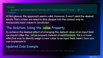 How to Set the Default Value of an Input Field in Bootstrap 4.5 Using JavaScript