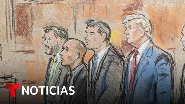 Una lista de testigos y quién habló por Trump en la corte | Noticias Telemundo