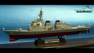 JMSDF DDG-174 Kirishima circa 2013 (1/350 Trumpeter)