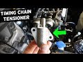 HOW TO REPLACE TIMING CHAIN TENSIONER ON KIA FORTE K3 SOUL SPORTAGE 1.8 2.0 NU