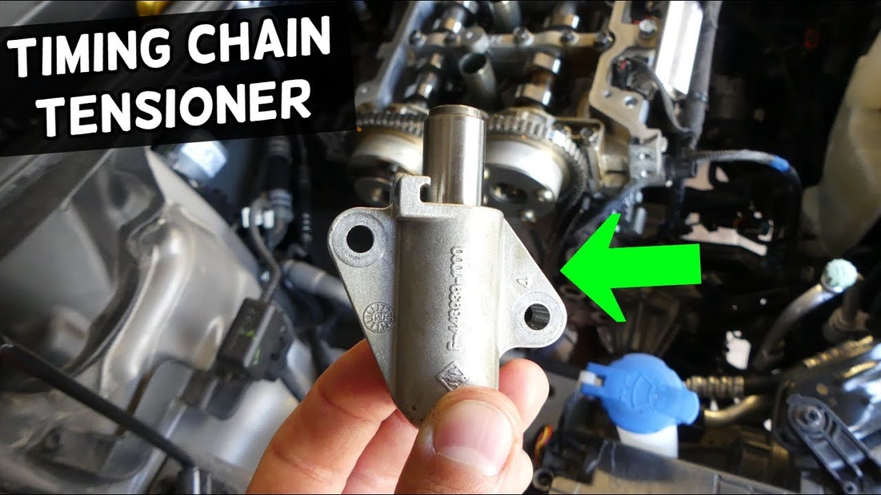 HOW TO REPLACE TIMING CHAIN TENSIONER ON KIA FORTE K3 SOUL 