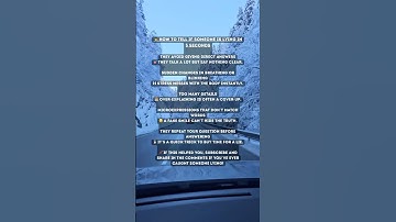 🕵️ How to Tell If Someone Is Lying in 5 Seconds