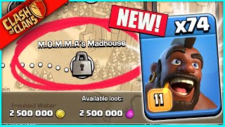 CAN I BEAT EVERY NEW GOBLIN MAP... ▶️Clash of Clans◀️ BUT WITH THE HOGGO GANG? (maps 1-4 begin...) screenshot 3