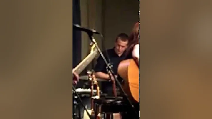Jason Simons on drums with Katie Kessler