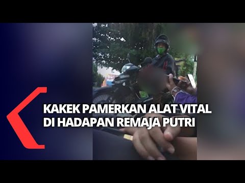 Viral! Kakek Pamerkan Alat Vital di Depan Remaja Putri