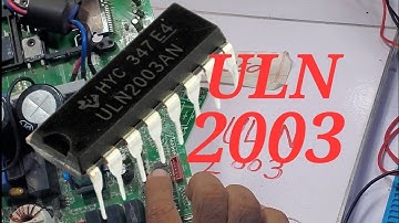 Kya Kaam karti uln2003 ic ULN2003 IC Working and uses #199