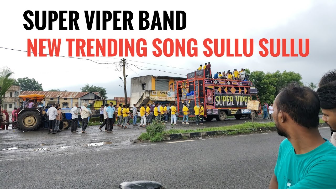 Sullu sullu trending song ll super viper band ll kya bajaya he 😀ll ganpati visarjan ll 06/09/2025