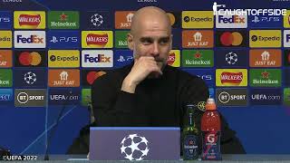 Man City vs Atletico Madrid - Guardiola's Post-Match Presser