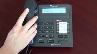Vertical Edge 8 Button Digital: Hot to Dial an Extension