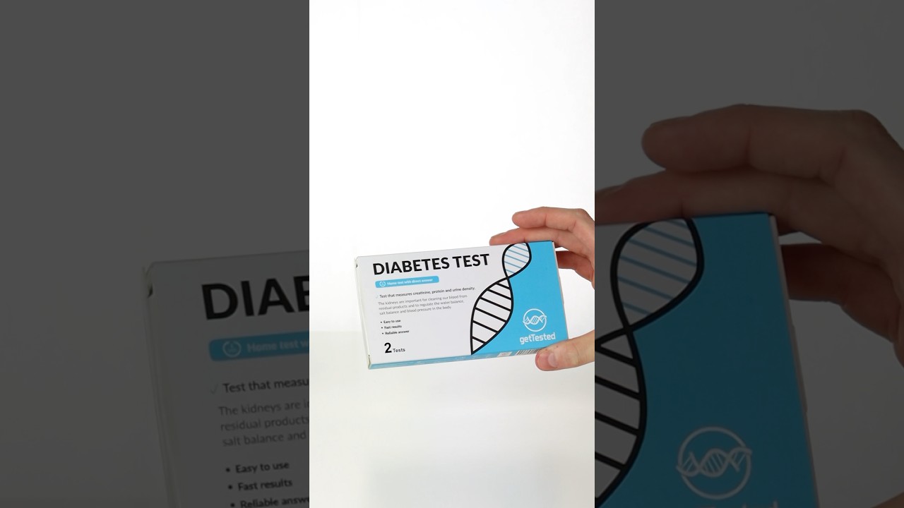 GetTested Diabetes (Glucose & Ketone) Rapid Test - Instructional Video