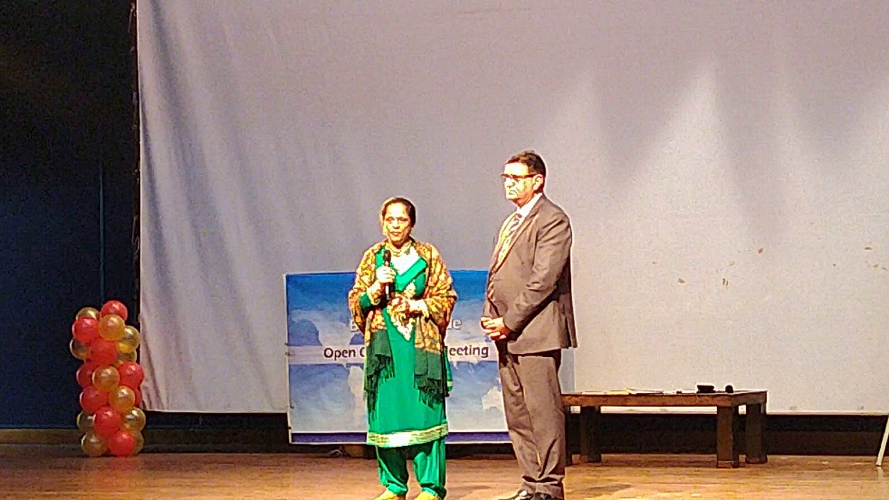 Former Director of Health J&K State. Dr Baldev Raj Sharma & Dr. Kiran