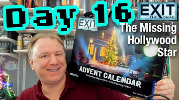Exit the Game Advent Calendar 2024 Day 16: The Missing Hollywood Star
