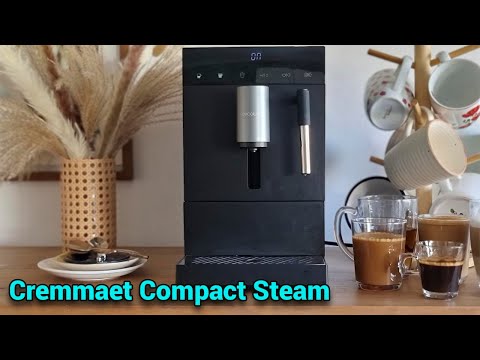 NUEVA CAFETERA☕️ CREMMAET COMPACT STEAM DE CECOTEC!!👀 